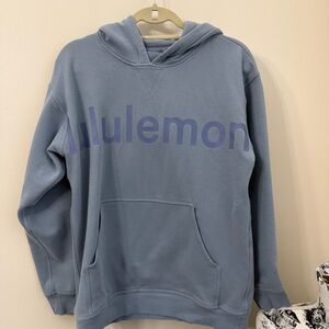 Lululemon All Yours Hoodie *Graphic
Chambray Size 8